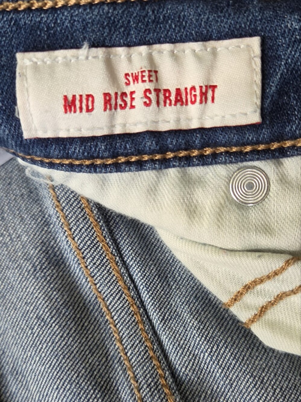 Lucky Brand Women's Blue Straight-Leg Jeans - Picture 7 of 8